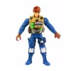 LEAN TOYS Militär-Kampfflugzeug mit Soldatenfigur, Raketenwerfern, Lichtern und Sounds