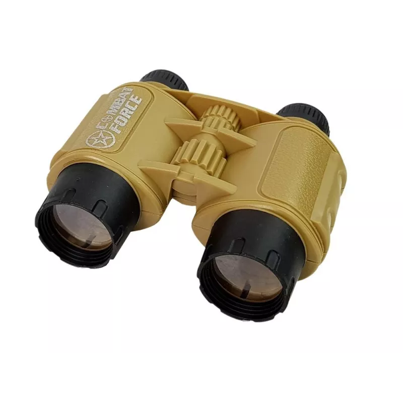 LEAN TOYS Militär-Set Waffe Maske Fernglas Weste Kompass