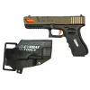 LEAN TOYS Militär-Spielzeugset Soft-Bullet-Pistolen MP7