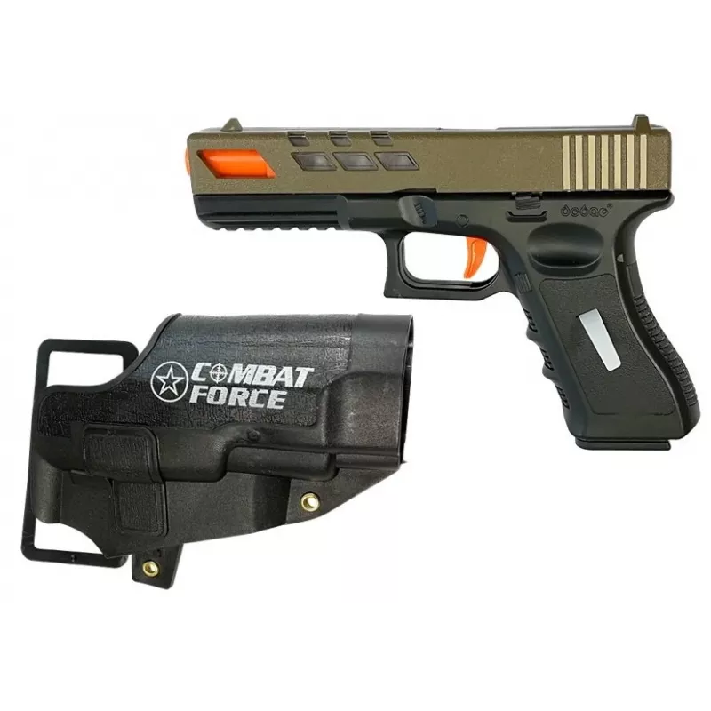 LEAN TOYS Militär-Spielzeugset Soft-Bullet-Pistolen MP7