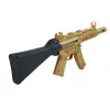 LEAN TOYS Militär-Waffen-Set Gewehr Pistole Kopfhörer Trillerpfeife Lichter