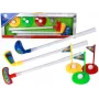 LEAN TOYS Mini-Golf-Set für Kinder, Schläger, 12-teilig
