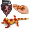 LEAN TOYS Moloch the Terrible Gummi-Figur dehnbar realistisches Reptil 14 cm