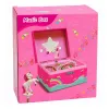 LEAN TOYS Musikbox Schmuckkästchen rotierendes Einhorn Pink