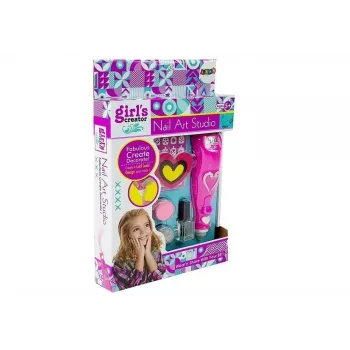 LEAN TOYS Nagellack-Set mit Spender Glitter Nagellack