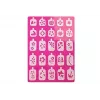 LEAN TOYS Nagellack-Set mit Spender Glitter Nagellack