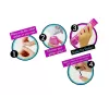 LEAN TOYS Nagellack-Set mit Glitter-Dispenser und farbigen Stickern
