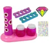 LEAN TOYS Nagellack-Set Nagelglitter-Spender Nagellack-Aufkleber