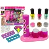 LEAN TOYS Nagellack-Set Nagelglitter-Spender Nagellack-Aufkleber