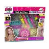 LEAN TOYS Nagellack-Set mit Nagellacken, Stiften und farbigen Aufklebern
