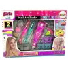 LEAN TOYS Nagelmal-Set Nagelstifte Glitzerstreuer Diamanten