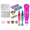 LEAN TOYS Nagelmal-Set Nagelstifte Glitzerstreuer Diamanten