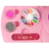 LEAN TOYS Nagellack-Set mit Nagelglitter, Trockner und Aufklebern