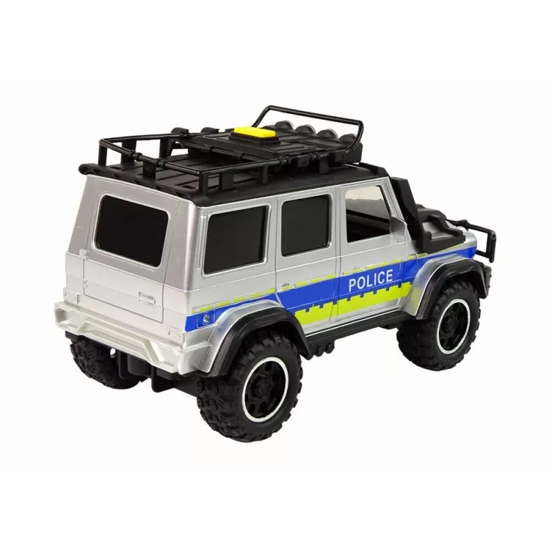 LEAN TOYS Off Road Polizeiauto 1:14 Reibungsantrieb