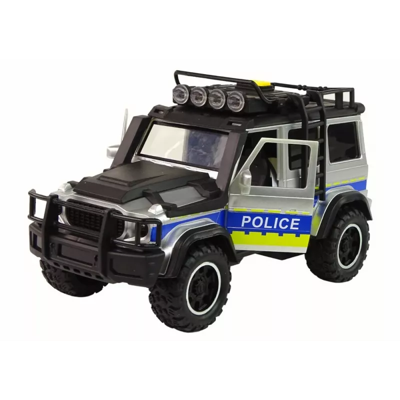 LEAN TOYS Off Road Polizeiauto 1:14 Reibungsantrieb