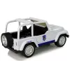 LEAN TOYS Off-Road Police Car White