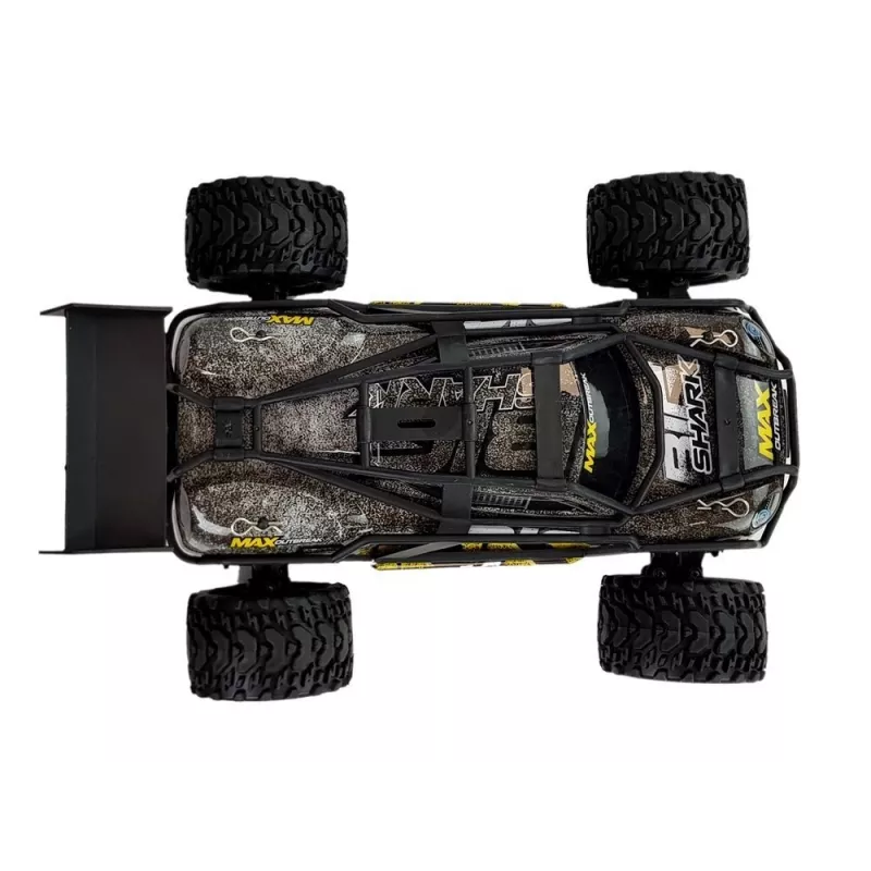 LEAN TOYS Off-Road ferngesteuert Braun & Gelb 2.4G 1:18 35 km/h Geschwindigkeitsregelung