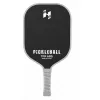 LEAN TOYS Pickleball Tennis Badminton Schläger Set mit 2 Bällen Schwarz und Grau