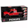 LEAN TOYS Pickup Truck 1:12 RC mit öffnenden Türen, Rücklichtern, Sounds – Rot
