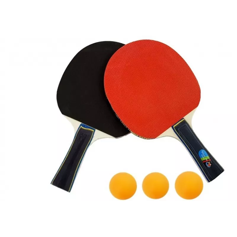LEAN TOYS Tischtennis-Set Schläger Netz
