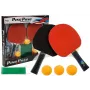 LEAN TOYS Tischtennis-Set Schläger Netz