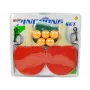 LEAN TOYS Tischtennis-Set mit Schlägern und 5 Bällen inkl. Netz