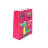 LEAN TOYS Rosa Papiertragetasche 32cm x 26cm x 10cm