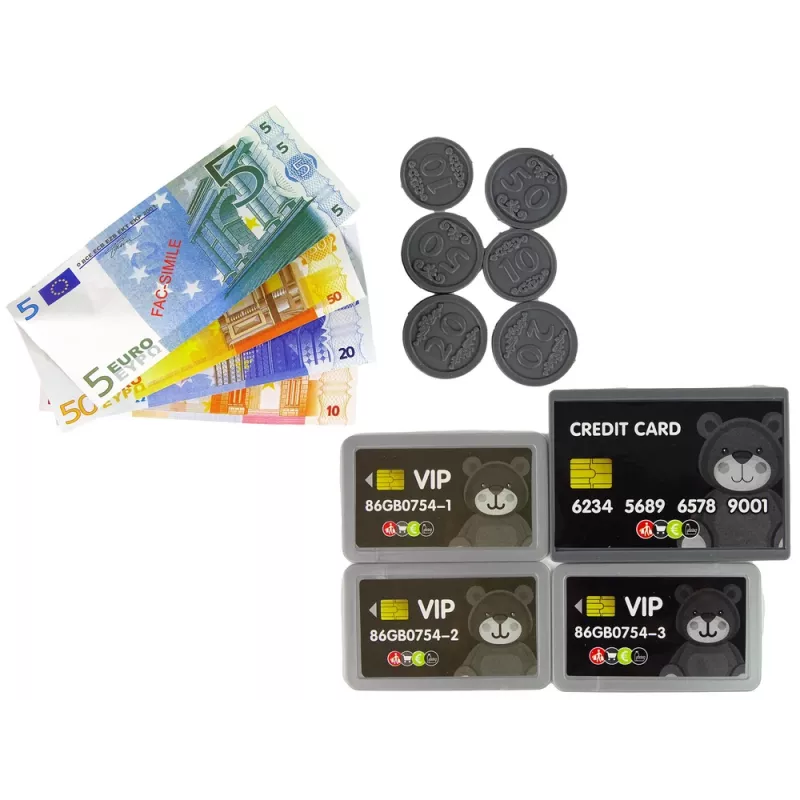 LEAN TOYS Kunststoff-Kasse für Kinder