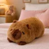 LEAN TOYS Plüsch-Capybara Tiermaskottchen Kuscheltier Braun 16 cm
