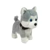 LEAN TOYS Plüschhund interaktiv pädagogisch Leine Lieder Spaziergänge