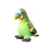 LEAN TOYS Plüsch-Grüner-Papagei-Maskottchen 20 cm