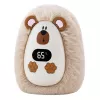LEAN TOYS Plüsch-Igel Handwärmer Wiederaufladbar Beige 45°C / 55°C / 65°C