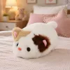 LEAN TOYS Plüschkätzchen Maskottchen Kuscheltier Weich Klein Weiß 16 cm