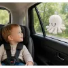 LEAN TOYS Plüsch-Oktopus mit Saugnapf, Weiß, 16 cm – Weicher Meeresbewohner-Begleiter