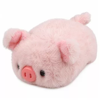 LEAN TOYS Plüschschwein Maskottchen Weiches Kuscheltier Rosa 16 cm