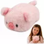 LEAN TOYS Plüschschwein Maskottchen Weiches Kuscheltier Rosa 16 cm