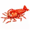 LEAN TOYS Plüschtier Kuscheltier Große Garnele Meerestier 55 cm