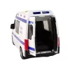 LEAN TOYS Polizeiauto mit Reibungsantrieb, Sound und Licht