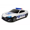 LEAN TOYS Polizeiauto Parkhaus 2in1 Polizist Kleinwagen Sound Licht