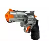 LEAN TOYS Polizei-Set Revolver 20cm Abzeichen Holster Trillerpfeife Sound Lichteffekte