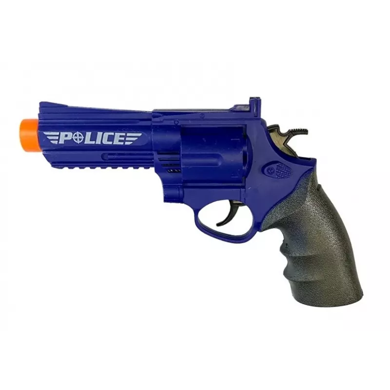 LEAN TOYS Polizei Spielset Rassel-Lotterie