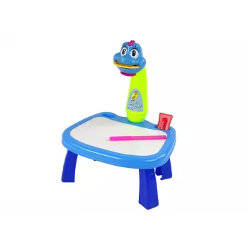LEAN TOYS Projektor zum Zeichnen lernen Dinosaurier-Projektortisch