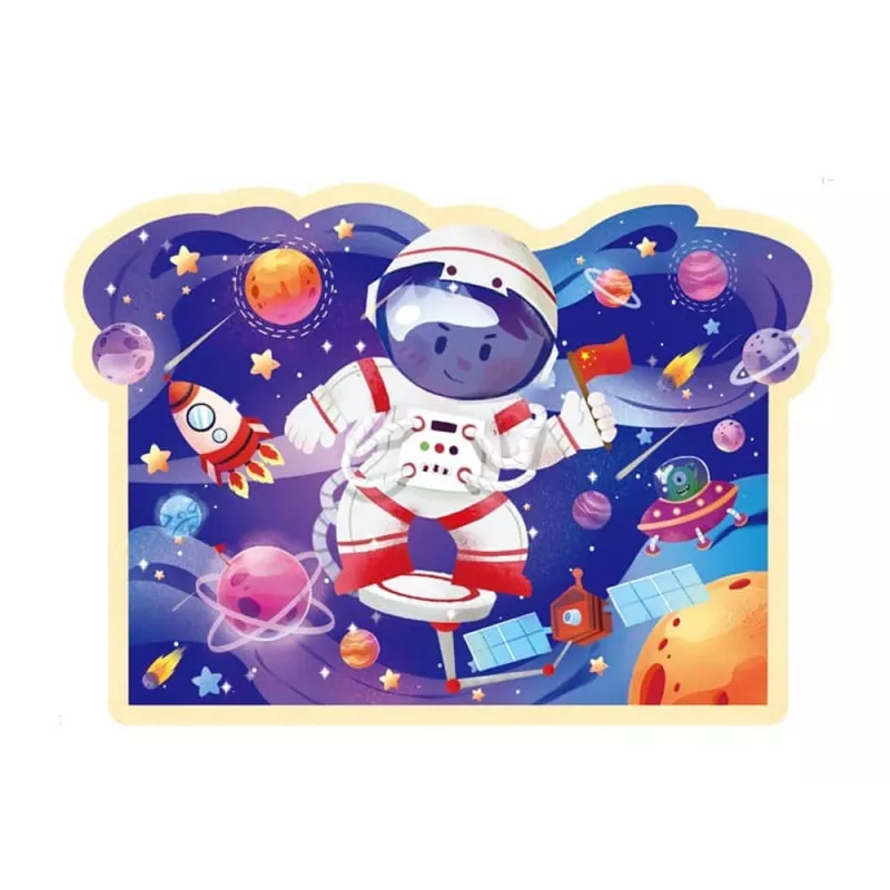 LEAN TOYS Puzzle in a Tube Cosmos 28 Teile