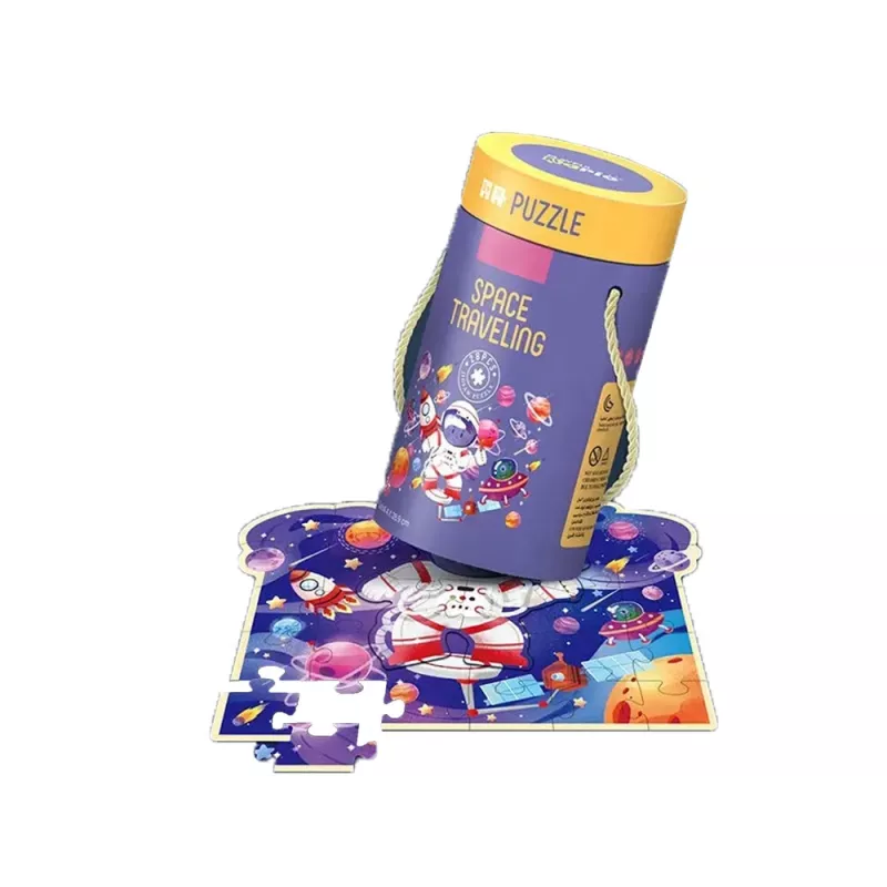 LEAN TOYS Puzzle in a Tube Cosmos 28 Teile