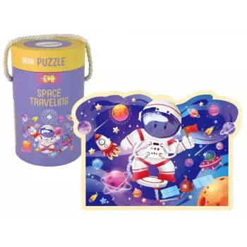 LEAN TOYS Puzzle in a Tube Cosmos 28 Teile