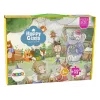 LEAN TOYS Puzzle School for Animals 100 Teile