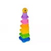 LEAN TOYS Pyramidenbecher für Babys Asterisks