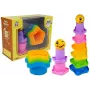 LEAN TOYS Pyramidenbecher für Babys Asterisks