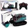 LEAN TOYS RC Crawler Bagger mit bewegbarem Arm und Beleuchtung 1:14