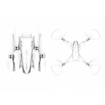 LEAN TOYS RC Drohne Z3 720P Kamera Weiß
